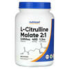 L-цитруллин малат 2:1, без вкусовых добавок, 1,2 кг (43,2 унции)