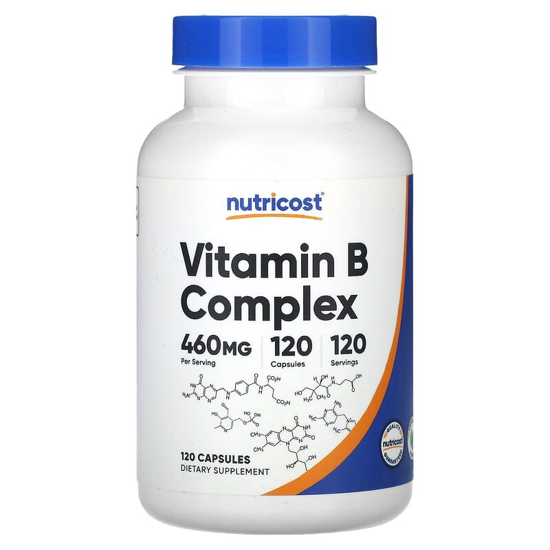 Vitamin B Complex, 460 mg , 120 Capsules