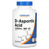 D-Aspartic Acid, D-Asparaginsäure, 3.000 mg, 180 Kapseln (750 mg pro Kapsel)