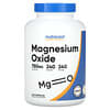 Óxido de magnesio, 750 mg, 240 cápsulas