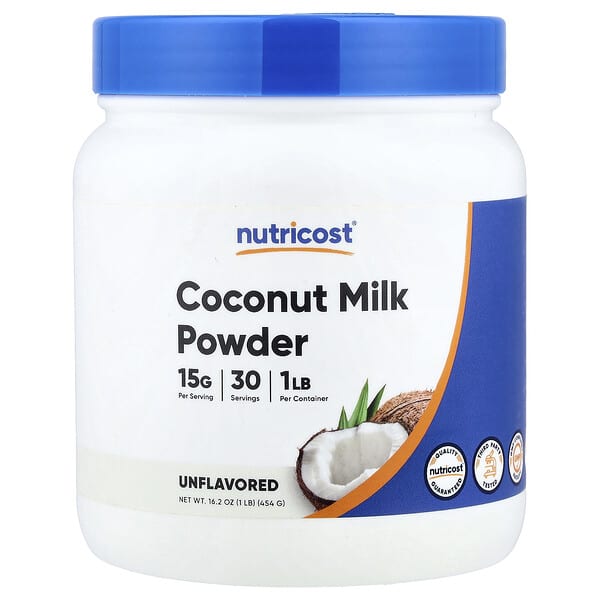 Nutricost, Coconut Milk Powder, Unflavored, 16.2 oz (454 g) — product photo 1