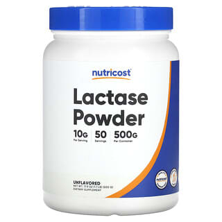 Nutricost, Lactase Powder, Unflavored, 17.9 oz (500 g)