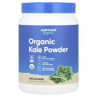 Nutricost, Organic Kale Powder, Unflavored, 16.2 oz (454 g)