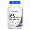 Picolinato de Zinco, 50 mg, 240 Cápsulas