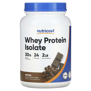 Nutricost, Whey Protein Isolate, Mocha, 2 lb (907 g)