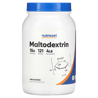Nutricost, Maltodextrina, sin sabor`` 1814 g (64,8 oz)
