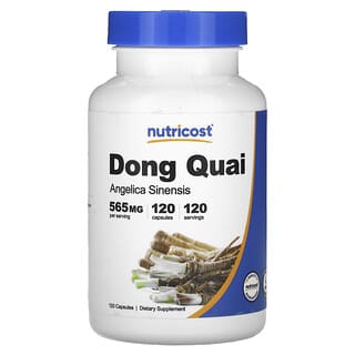 Nutricost, Dong Quai, 565 mg, 120 cápsulas