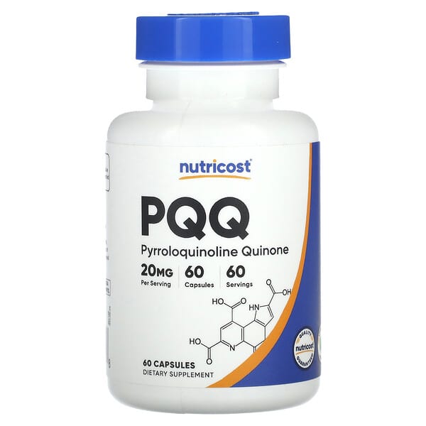 Nutricost‏, PQQ, 20 mg, 60 Capsules