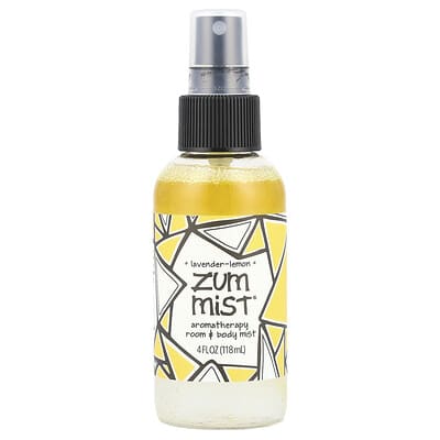 ZUM,ZumMist®,AromatherapyRoom&BodyMist,Lavender-Lemon,4floz(118ml)