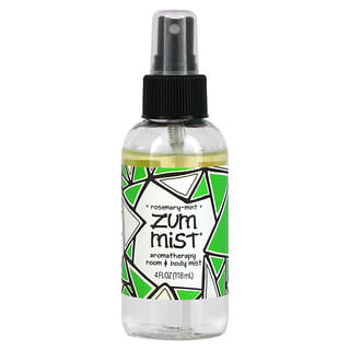 ZUM, Zum Mist, ароматерапевтический спрей для помещения и тела, розмарин и мята, 4 жидк. унц.