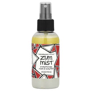 ZUM, Zum Mist®, Aromatherapy Room & Body Mist, Sandalwood-Citrus, 4 fl oz (118 ml)