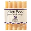 ZUM, Zum Bar, мыло с козьим молоком, миндаль, кусок весом 3 унции