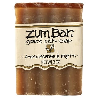 ZUM, Zum Bar, Goat's Milk Soap, Frankincense & Myrrh, 3 oz