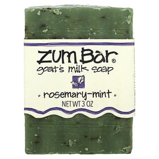 ZUM, Zum Bar, Goat's Milk Soap, Rosemary-Mint, 3 oz Bar