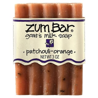 ZUM, Zum Bar, мыло с козьим молоком, пачули и апельсин, 3 унции