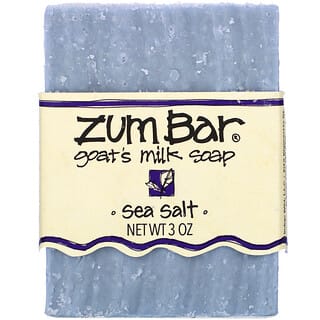 ZUM, Zum Bar, Goat's Milk  Soap, Sea Salt, 3 oz
