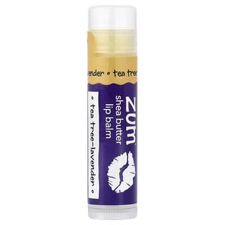 زوم‏, Zum Kiss ، مرطب شفاه بزبدة الشيا ، بخلاصة شجرة الشاي والخزامى ، 0.15 أونصة