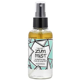 ZUM, Zum Mist, Aromaterápiás szoba és testpermet, tengeri só, 4 fl uncia (118 ml)