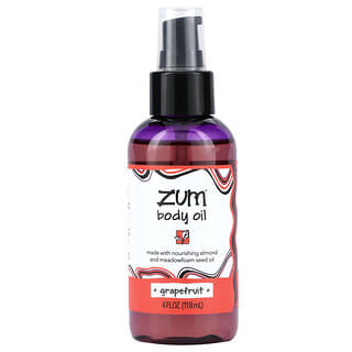 ZUM, Zum Body Oil, Grapefruit, 4 fl oz (118 ml)