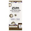 ZUM, Wool Dryer Balls with Aroma Blend, Frankincense & Myrrh, 4 Pieces