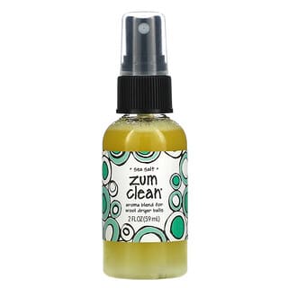 ZUM, Zum Clean, Aroma Blend For Wool Dryer Balls, Sea Salt, 2 fl oz (59 ml)
