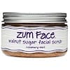 Zum Face, Walnut Sugar Facial Scrub, Rosemary-Mint, 5 oz