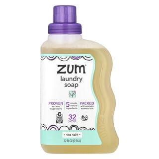 ZUM, Zum Rein, Aroma Therapie Waschmittel-Seife, Meersalz, 940 ml