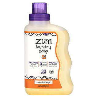 ZUM, Laundry Soap, Sweet Orange, 32 fl oz (0.94 l)