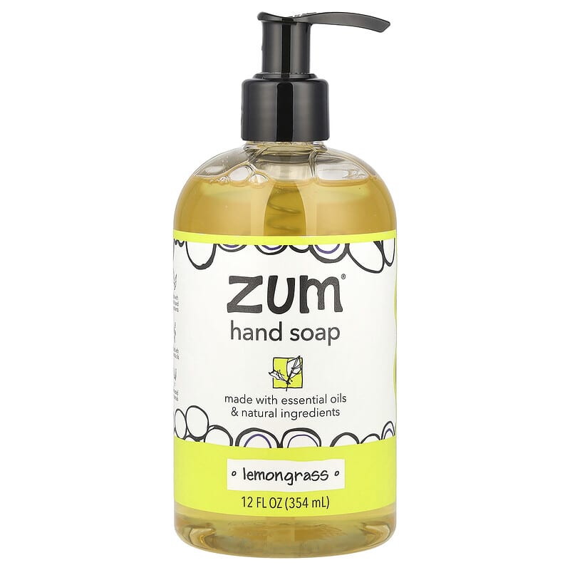 ZUM（ズム）ハンドソープ、レモングラス、354ml（12液量オンス）