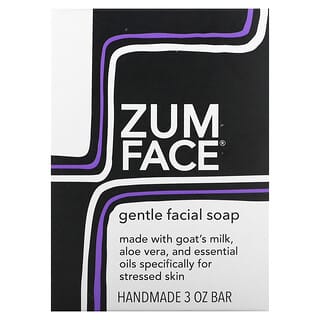 ZUM, Zum Face, Barra de jabón facial suave, 3 oz