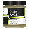 Zum Face ، مقشر الوجه السكري ، عشب الليمون ، 4 أونصة