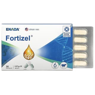 ENADA, Fortizel，细胞系统强化剂，30 粒胶囊