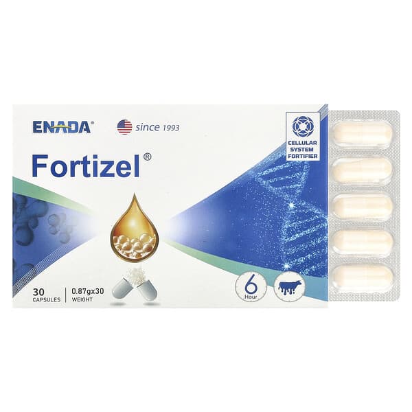 Fortizel®, Cellular System Fortifier, 620 mg, 30 Capsules