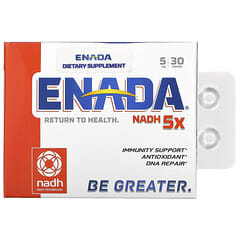 ENADA, NADH 5x, 5 mg, 30 Tablets