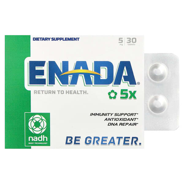 ENADA（エナダ）, 5x、5mg、タブレット30粒