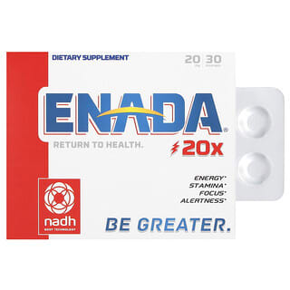 ENADA, 20x, 20 mg, 30 pastillas