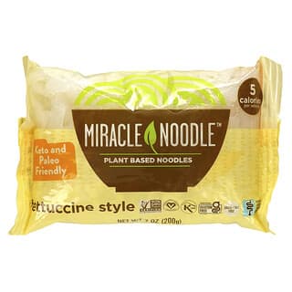 Miracle Noodle, Estilo fetuchini, 200 g (7 oz)