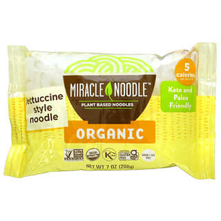 Miracle Noodle, Органическая лапша в стиле феттучини, 200 г (7 унций)