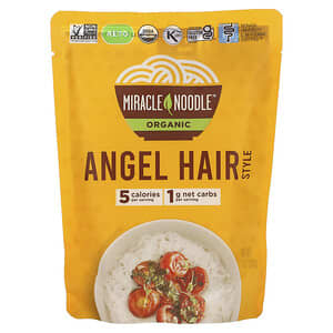 Miracle Noodle, Organic Angel Hair Style, 7 oz (200 g)