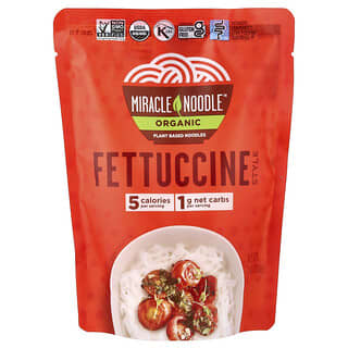 Miracle Noodle, Estilo Fettuccine Orgânico, 200 g (7 oz)