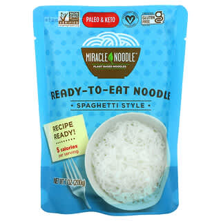 Miracle Noodle, Macarrão Pronto para Comer, Estilo Espaguete, 200 g (7 oz)