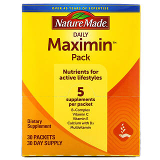 Nature Made, Daily Maximin Pack, 30 Packets