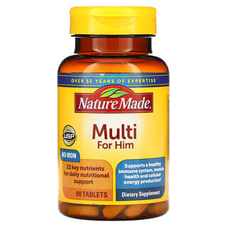 Nature Made, Multi for Him, 90 Tablets