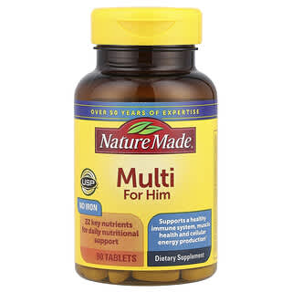 Nature Made, Multi for Him, 90 Tablets