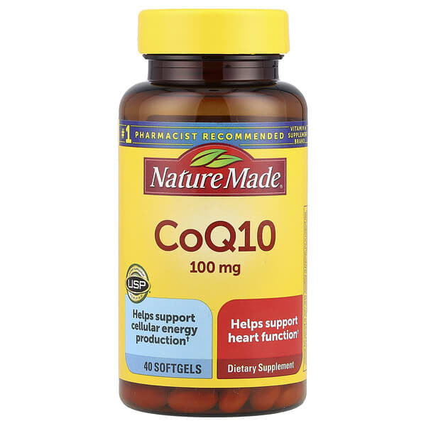 Nature Made CoQ10, 100 mg, 40 Softgels