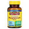 Magnesio, Concentración extra, 400 mg, 60 cápsulas blandas
