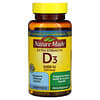 Vitamina D3, Concentración extra, 125 mcg, 90 cápsulas blandas