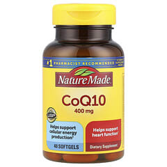 CoQ10（コエンザイムQ10）、400mg、ソフトジェル40粒