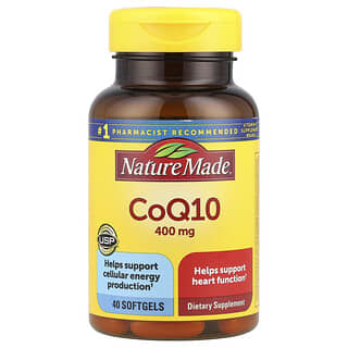 Nature Made, CoQ10, 400 mg, 40 capsule molli