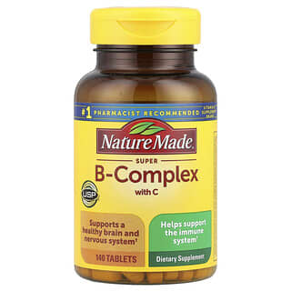 Nature Made, Super B-Complex with Vitamin C, 140 Tablets